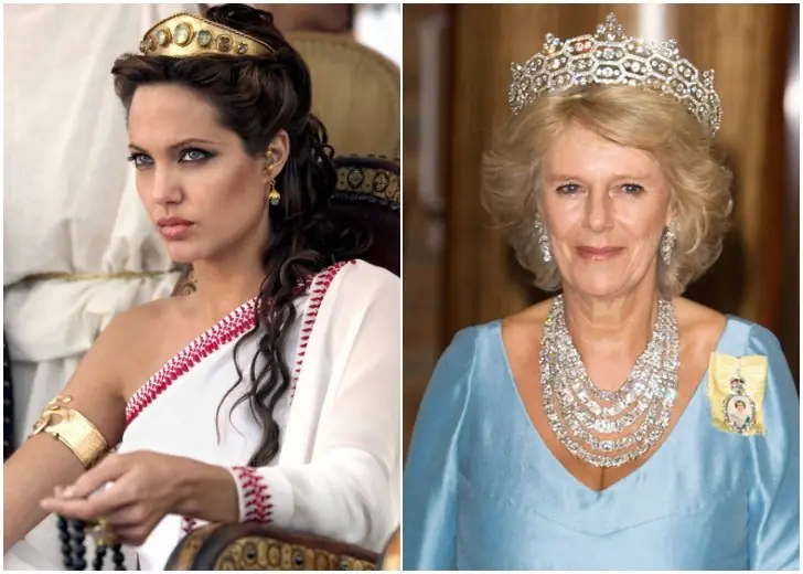 Angelina Jolie and Camilla Parker-Bowles – Distant Relatives