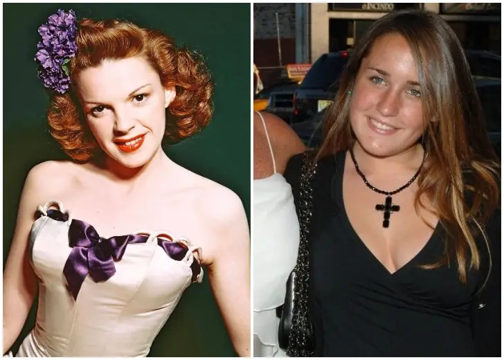 Judy Garland and Vanessa Hooker – Grandmother/granddaughter