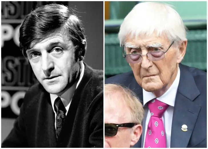 MICHAEL PARKINSON – NOW 87 YEARS OLD