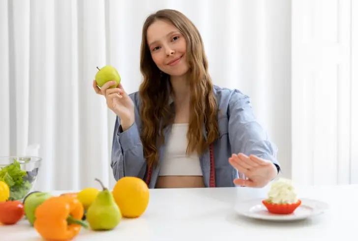 proven skin care routine with healthy diet.
