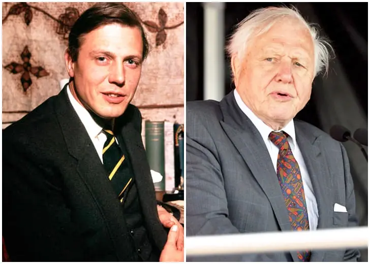 DAVID ATTENBOROUGH – NOW 95 YEARS OLD
