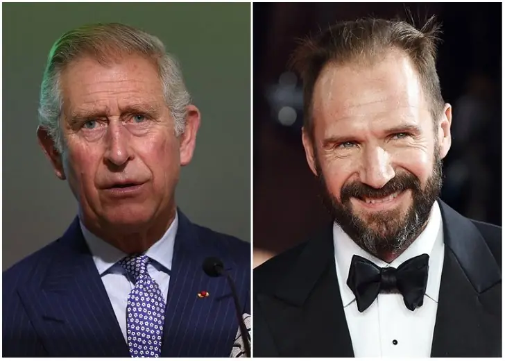 Prince Charles and Ralph Fiennes – Distant cousins