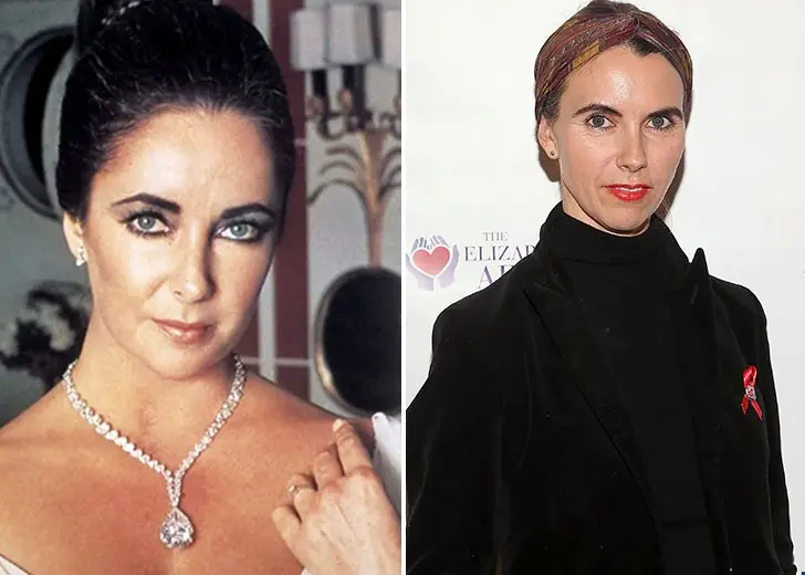 Elizabeth Taylor and Naomi Wilding – Grandmother and Granddaughter