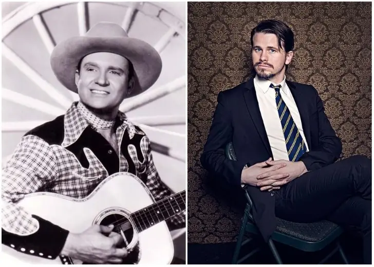 Tex Ritter and Jason Ritter Grandfather/grandson
