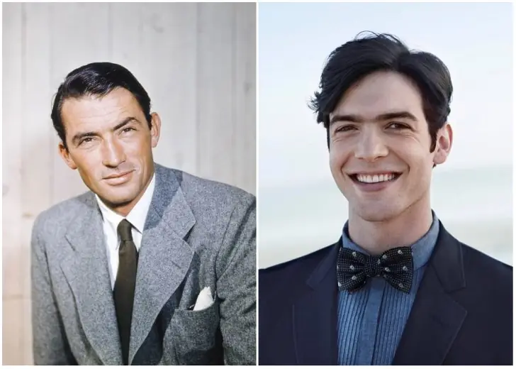Gregory Peck and Ethan Peck – Grandfather/grandson