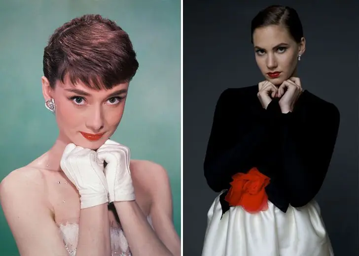 Audrey Hepburn and Emma Ferrer – Grandmother/grandchild