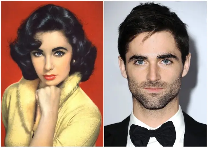 Elizabeth Taylor and Quinn Tivey – Grandmother/grandson