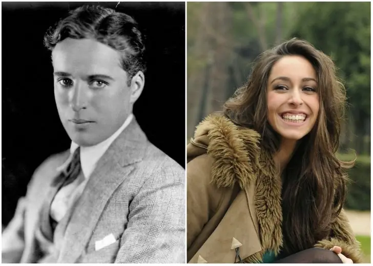 Charlie Chaplin and Oona Chaplin – Grandfather/Granddaughter