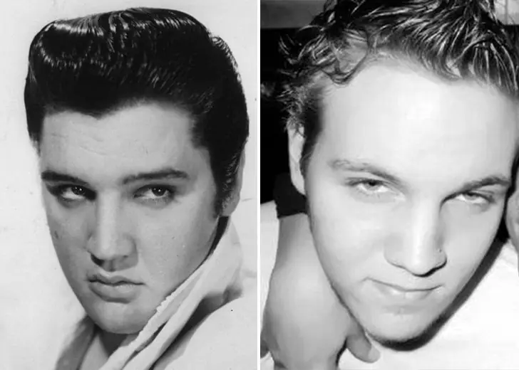 Elvis Presley and Benjamin Keough – Grandfather/Grandson