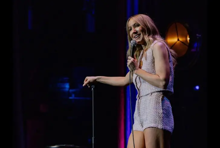 Nikki Glaser on stage
